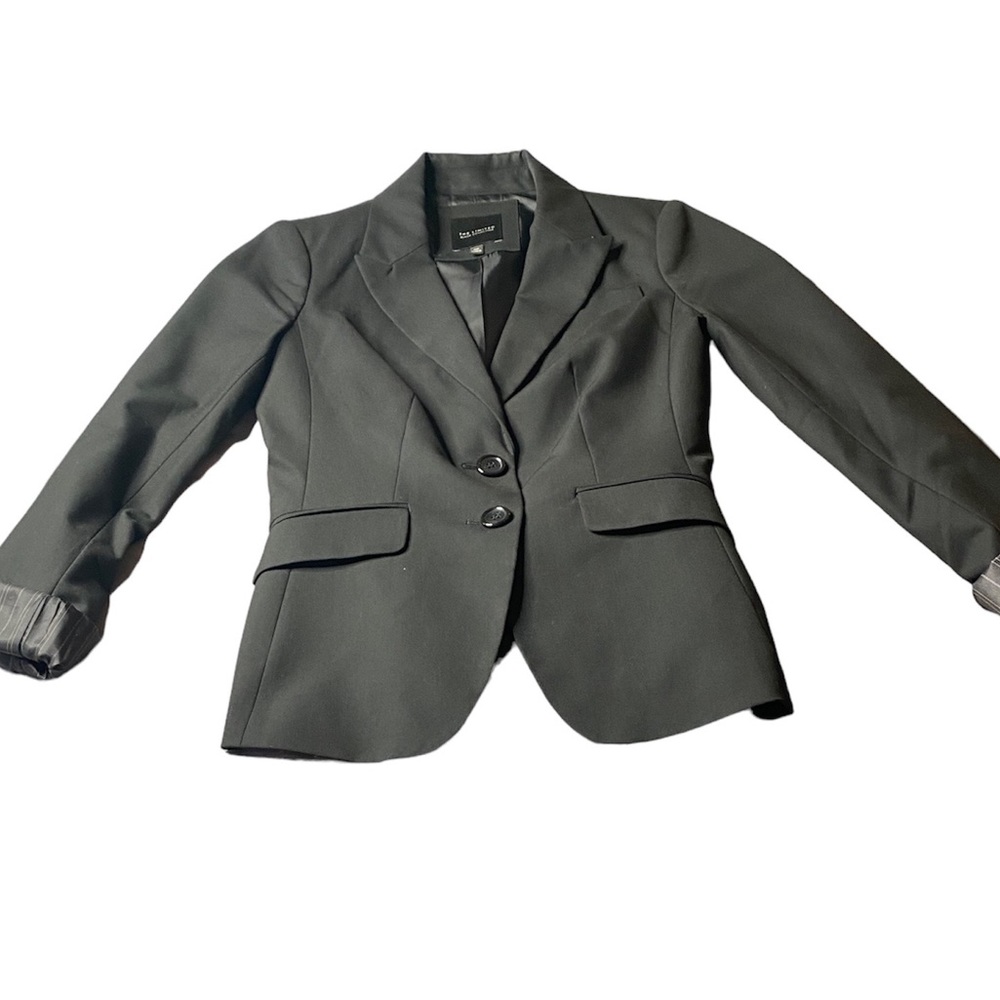 The Limited Black Collection Blazer Size 00 - Picture 3 of 7